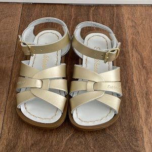 Gold Salt Water Sandals
